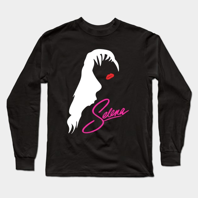 Selena Quintanilla Long Sleeve T-Shirt by Shut Down!